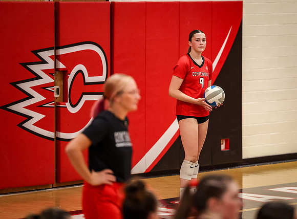 6146 Centennial vs Andover Girls Varsity Volleyball_