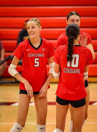 6128 Centennial vs Andover Girls Varsity Volleyball_