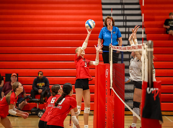 6169 Centennial vs Andover Girls Varsity Volleyball_