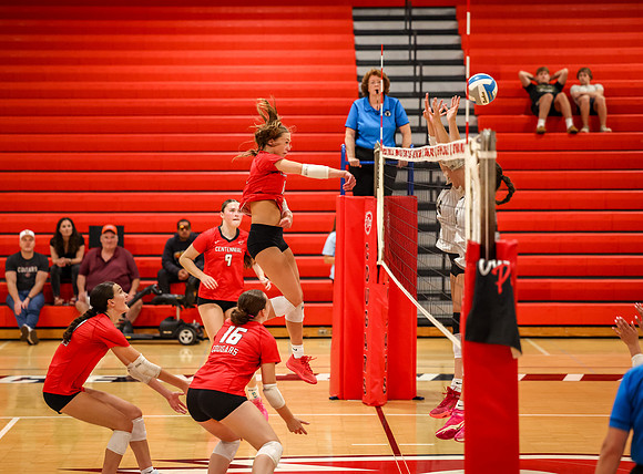 6322 Centennial vs Andover Girls Varsity Volleyball_