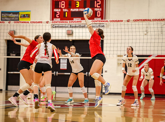 6522 Centennial vs Andover Girls Varsity Volleyball_