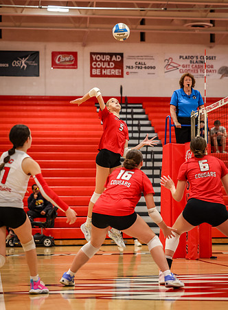 6595 Centennial vs Andover Girls Varsity Volleyball_