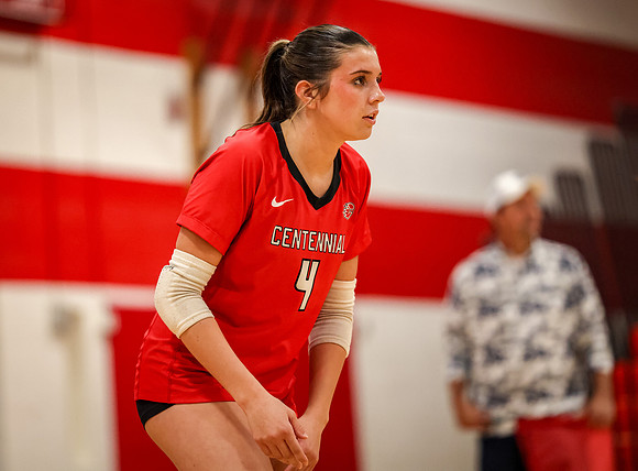 6691 Centennial vs Andover Girls Varsity Volleyball_