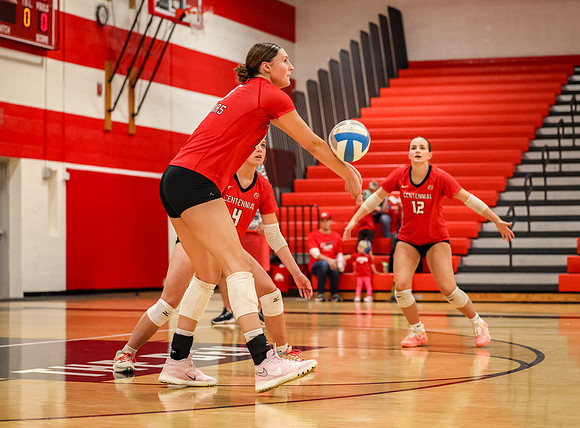 6741 Centennial vs Andover Girls Varsity Volleyball_