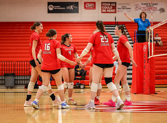 6800 Centennial vs Andover Girls Varsity Volleyball_