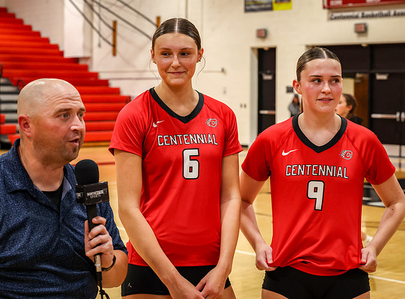 6834 Centennial vs Andover Girls Varsity Volleyball_
