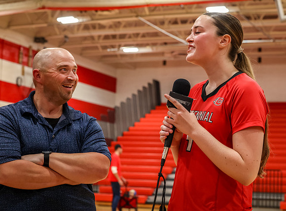 6850 Centennial vs Andover Girls Varsity Volleyball_