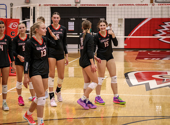 Centennial vs Mounds View Girls Varsity Volleyball 239