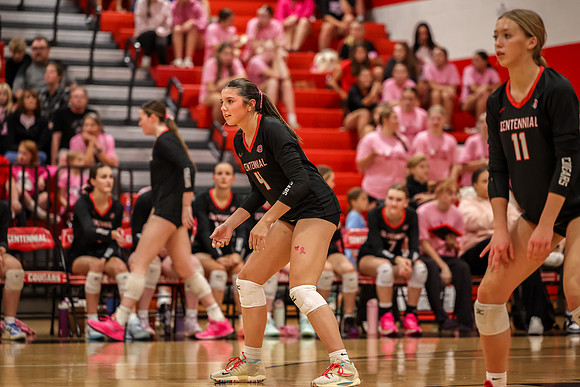 034 Centennial vs Rogers Girls Varsity Volleyball