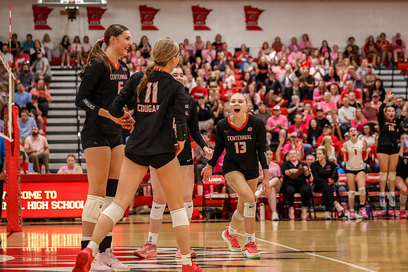036 Centennial vs Rogers Girls Varsity Volleyball