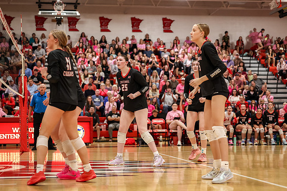 062 Centennial vs Rogers Girls Varsity Volleyball