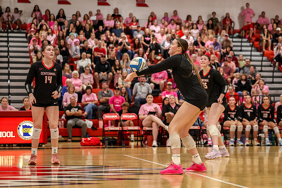 063 Centennial vs Rogers Girls Varsity Volleyball