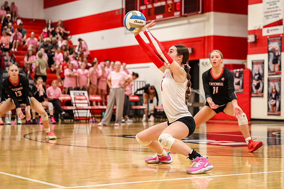 072 Centennial vs Rogers Girls Varsity Volleyball