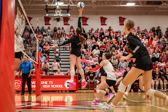 076 Centennial vs Rogers Girls Varsity Volleyball