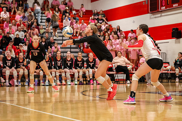 079 Centennial vs Rogers Girls Varsity Volleyball