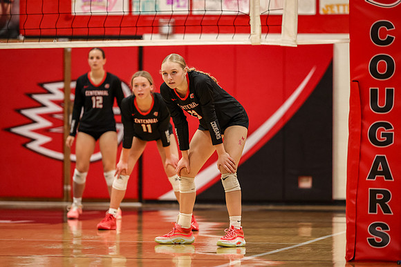 101 Centennial vs Rogers Girls Varsity Volleyball