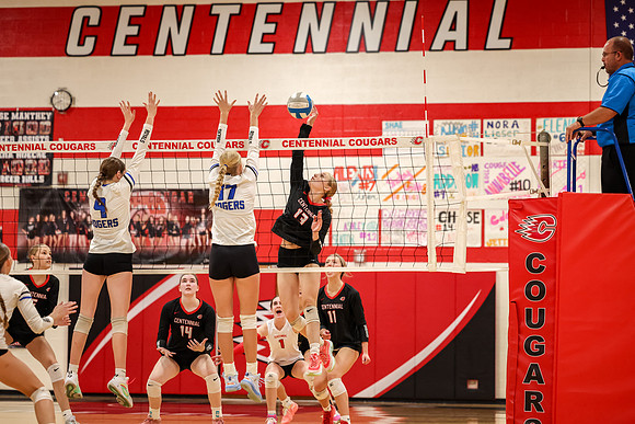 109 Centennial vs Rogers Girls Varsity Volleyball