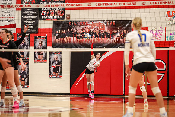 117 Centennial vs Rogers Girls Varsity Volleyball