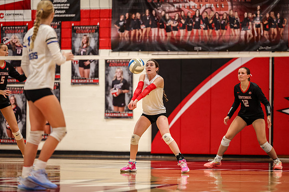 125 Centennial vs Rogers Girls Varsity Volleyball