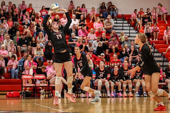 148 Centennial vs Rogers Girls Varsity Volleyball