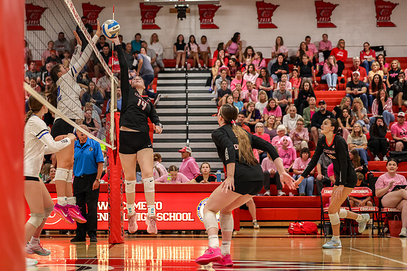 153 Centennial vs Rogers Girls Varsity Volleyball