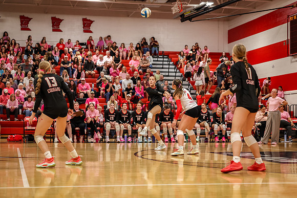 166 Centennial vs Rogers Girls Varsity Volleyball