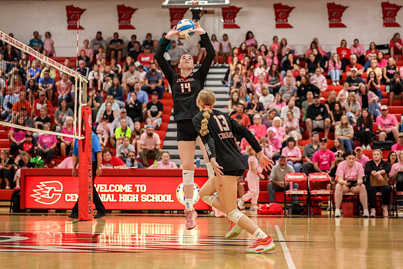 176 Centennial vs Rogers Girls Varsity Volleyball