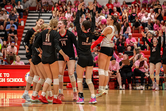 188 Centennial vs Rogers Girls Varsity Volleyball