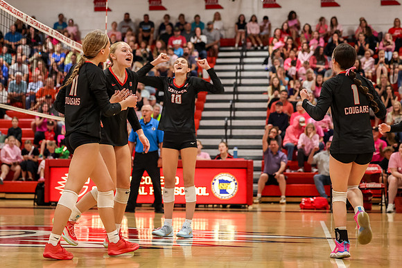 193 Centennial vs Rogers Girls Varsity Volleyball