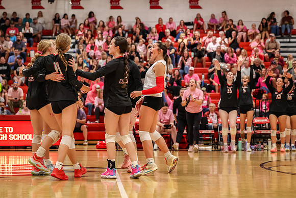 194 Centennial vs Rogers Girls Varsity Volleyball