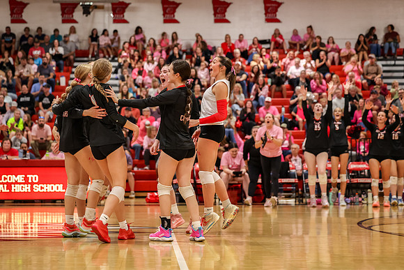 195 Centennial vs Rogers Girls Varsity Volleyball