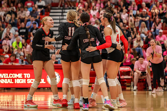 198 Centennial vs Rogers Girls Varsity Volleyball