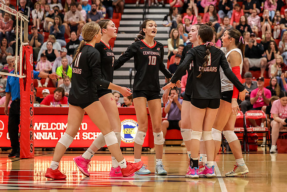 207 Centennial vs Rogers Girls Varsity Volleyball