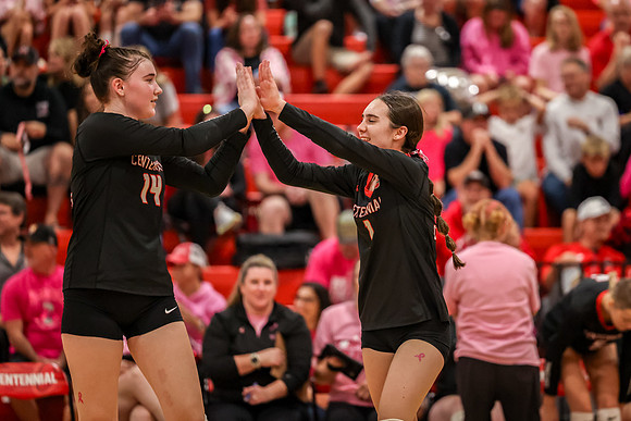 213 Centennial vs Rogers Girls Varsity Volleyball