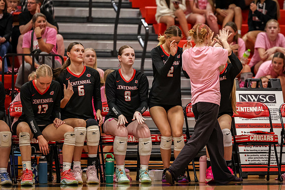 215 Centennial vs Rogers Girls Varsity Volleyball