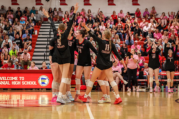 230 Centennial vs Rogers Girls Varsity Volleyball