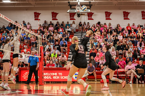 234 Centennial vs Rogers Girls Varsity Volleyball