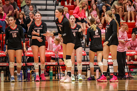 239 Centennial vs Rogers Girls Varsity Volleyball