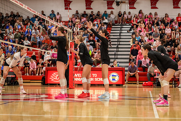 242 Centennial vs Rogers Girls Varsity Volleyball