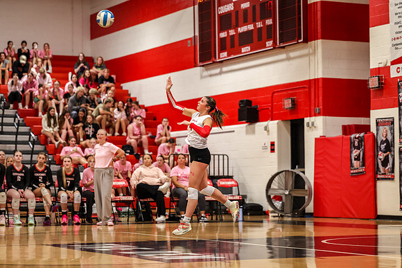 244 Centennial vs Rogers Girls Varsity Volleyball