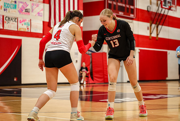 256 Centennial vs Rogers Girls Varsity Volleyball