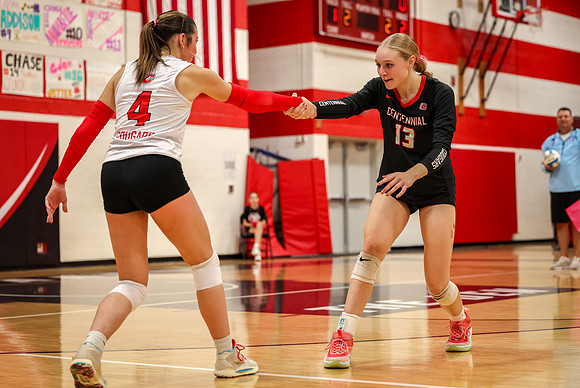257 Centennial vs Rogers Girls Varsity Volleyball