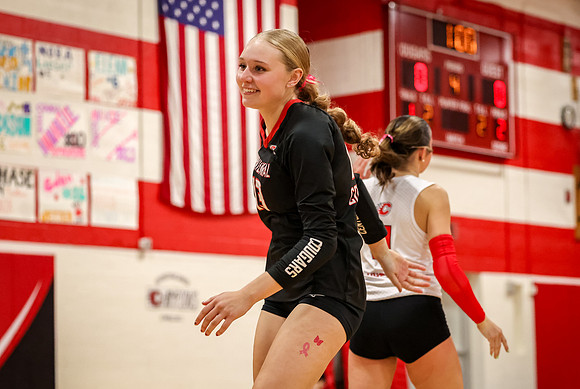 258 Centennial vs Rogers Girls Varsity Volleyball