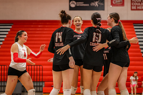 260 Centennial vs Rogers Girls Varsity Volleyball