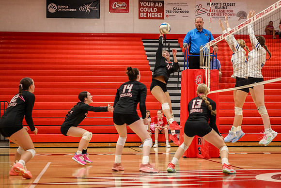 282 Centennial vs Rogers Girls Varsity Volleyball