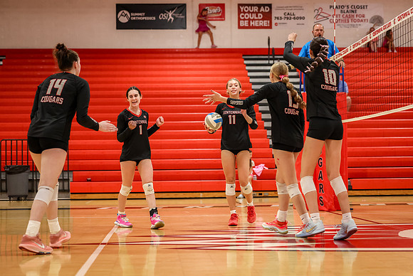 288 Centennial vs Rogers Girls Varsity Volleyball