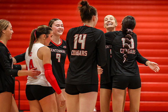 293 Centennial vs Rogers Girls Varsity Volleyball