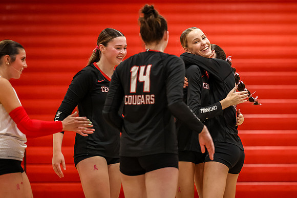 294 Centennial vs Rogers Girls Varsity Volleyball