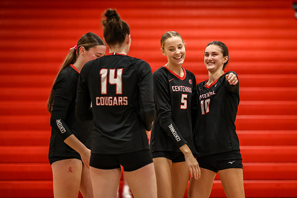 295 Centennial vs Rogers Girls Varsity Volleyball