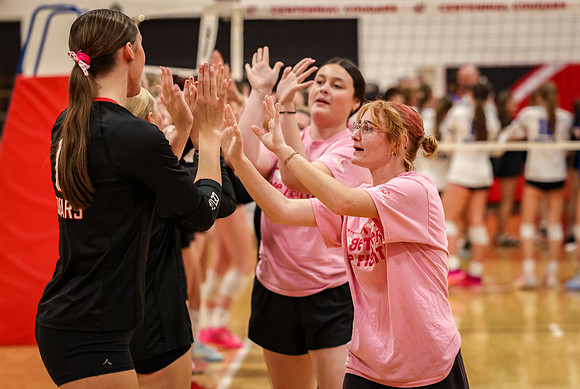 300 Centennial vs Rogers Girls Varsity Volleyball